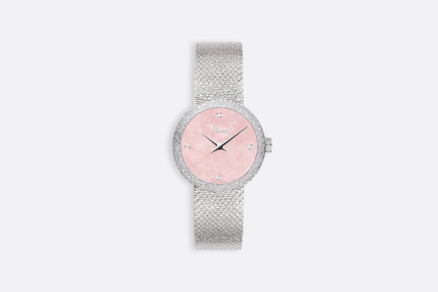 La D de Dior Satine • Ø 25 mm, Quartz Movement