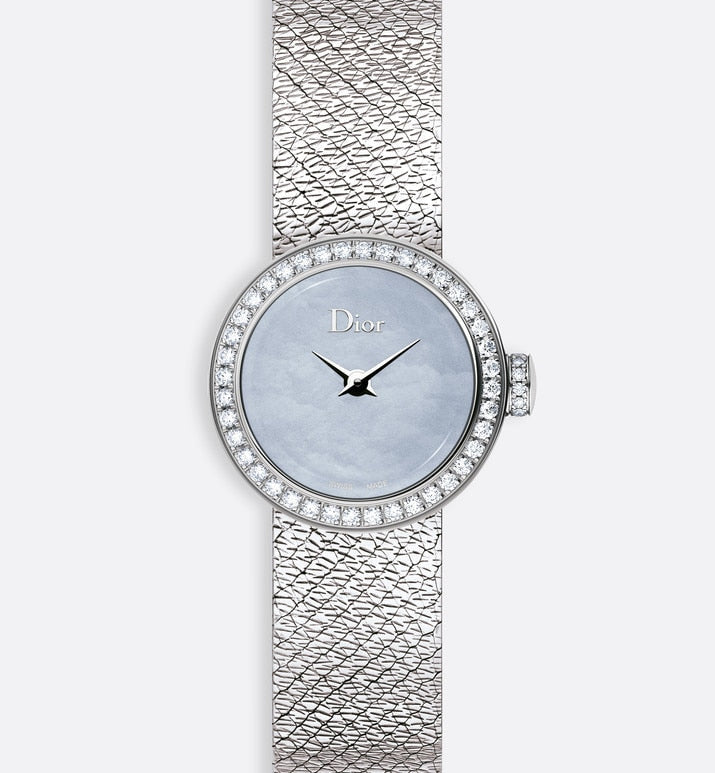 La Mini D de Dior Satine • Ø 19 mm, Quartz Movement