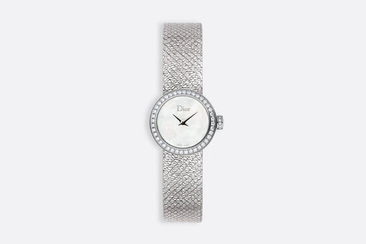 La Mini D de Dior Satine • Ø 19 mm, Quartz Movement