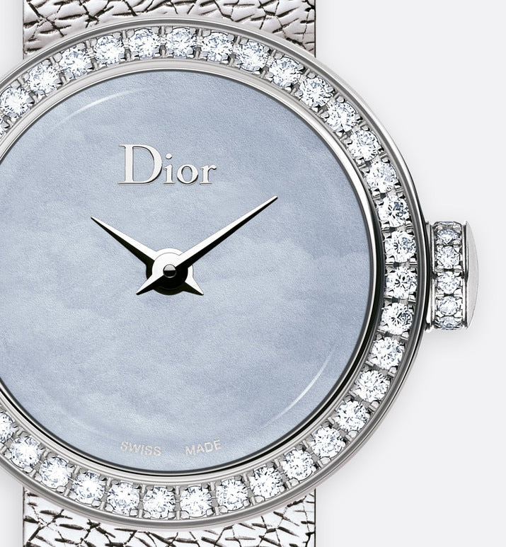 La Mini D de Dior Satine • Ø 19 mm, Quartz Movement