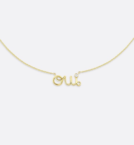 Dioramour Necklace • Yellow Gold and Diamond