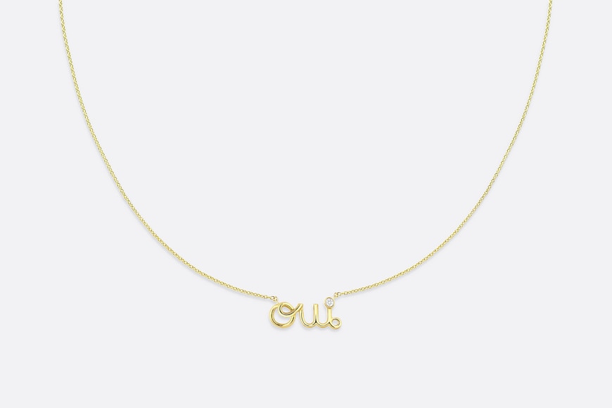 Dioramour Necklace • Yellow Gold and Diamond