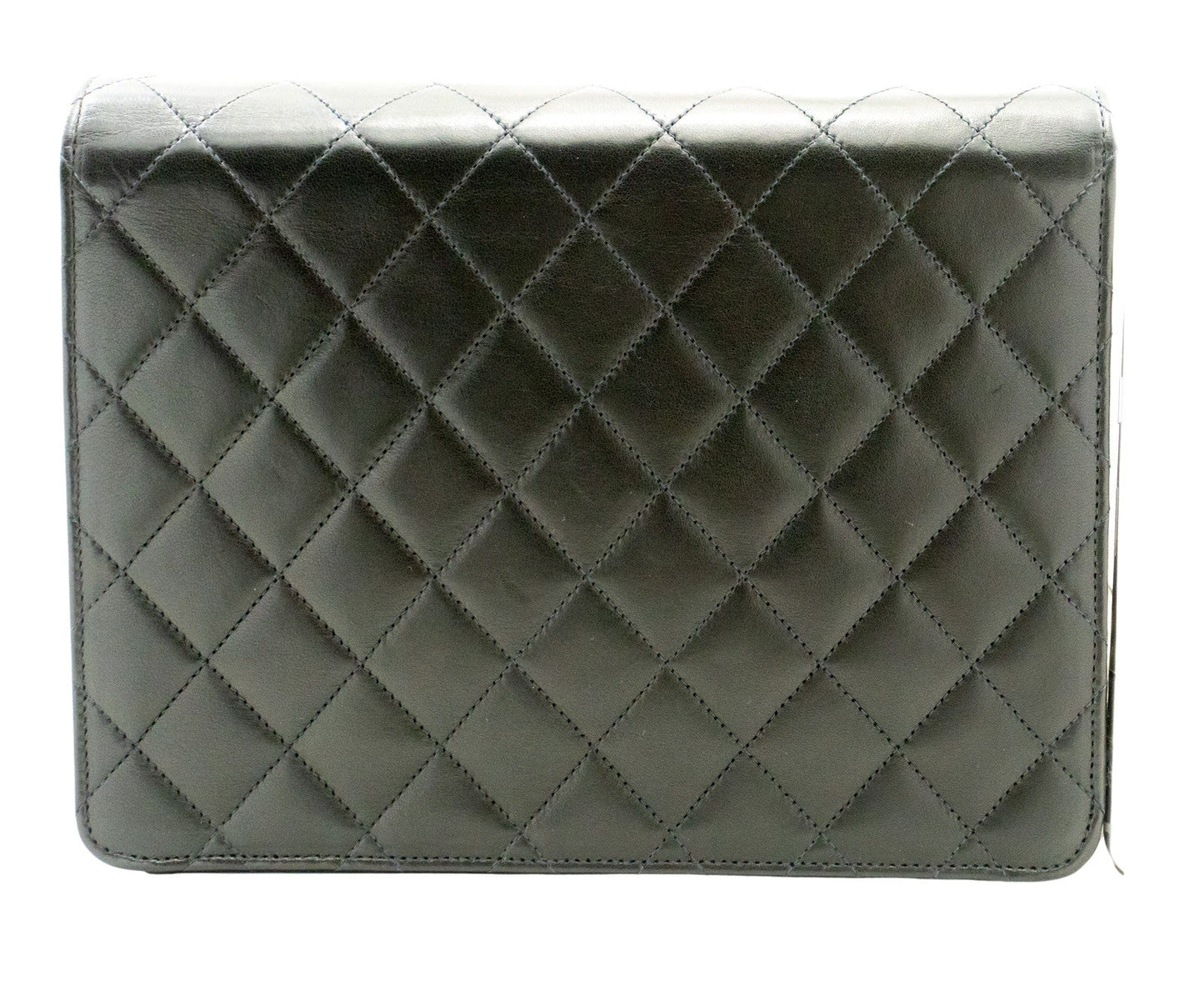 Chanel Black Leather Shoulder Bag ()