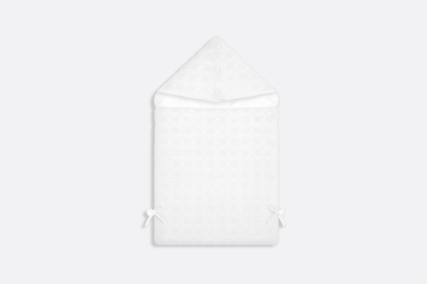 Bunting Bag • White Cotton Poplin Embroidery