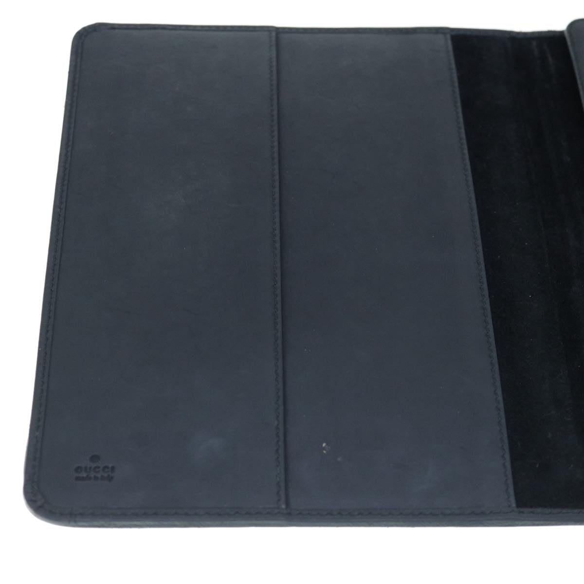 Gucci Guccissima Black Canvas Wallet  ()