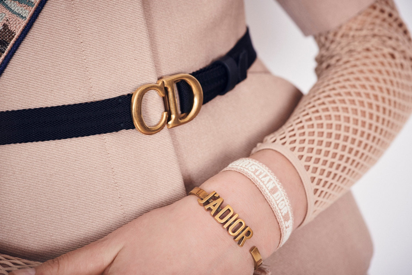 Saddle Belt • Black Jacquard, 20 MM