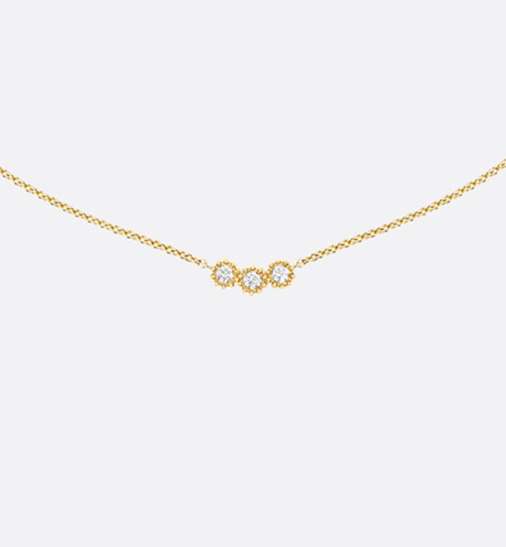 Mimirose Necklace • Yellow Gold and Diamonds