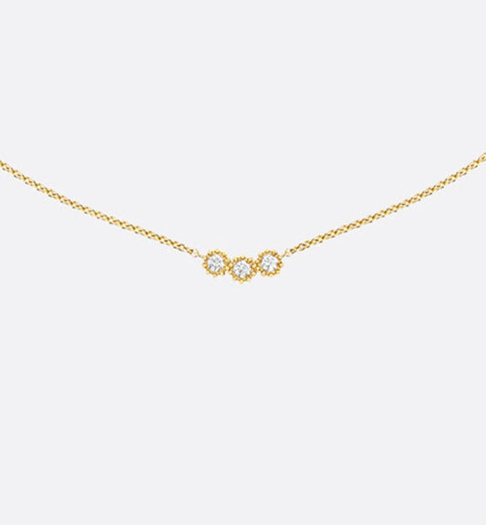 Mimirose Necklace • Yellow Gold and Diamonds