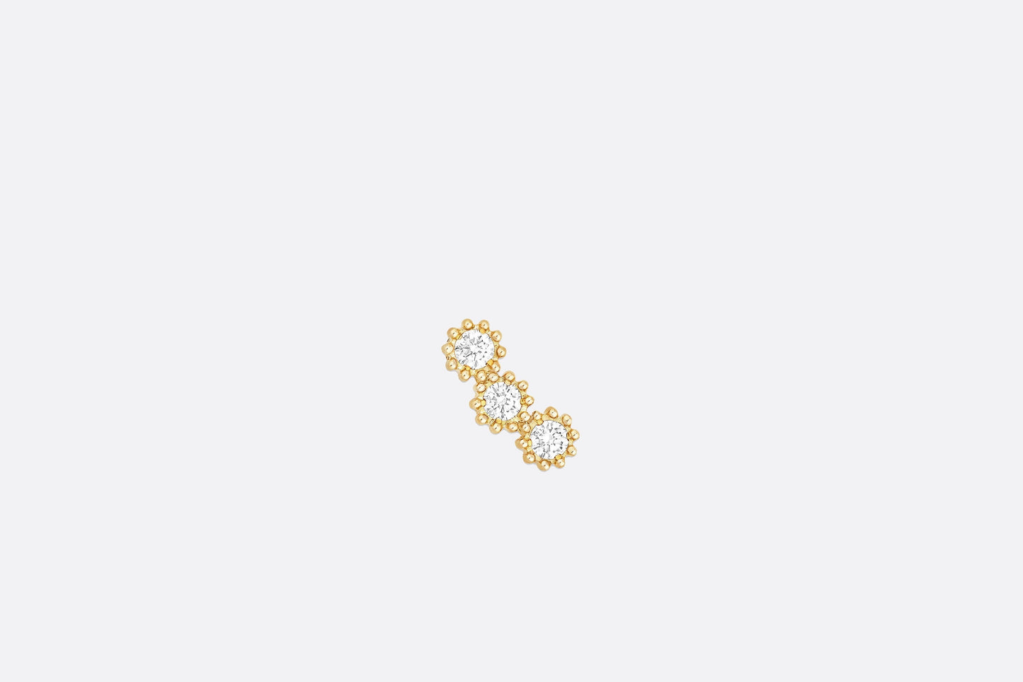 Mimirose Earring • Yellow Gold and Diamonds