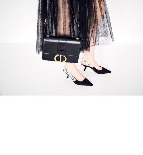 Pleated skirt • Black Point d'Esprit Tulle