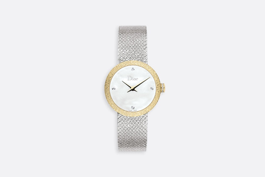 La D de Dior Satine • Ø 25 mm, Quartz Movement