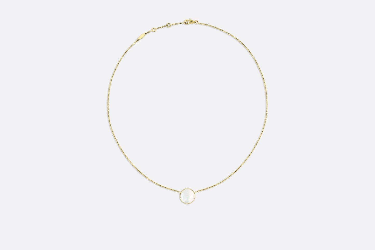 Rose des Vents Necklace • Yellow Gold, Diamond and Mother-of-pearl