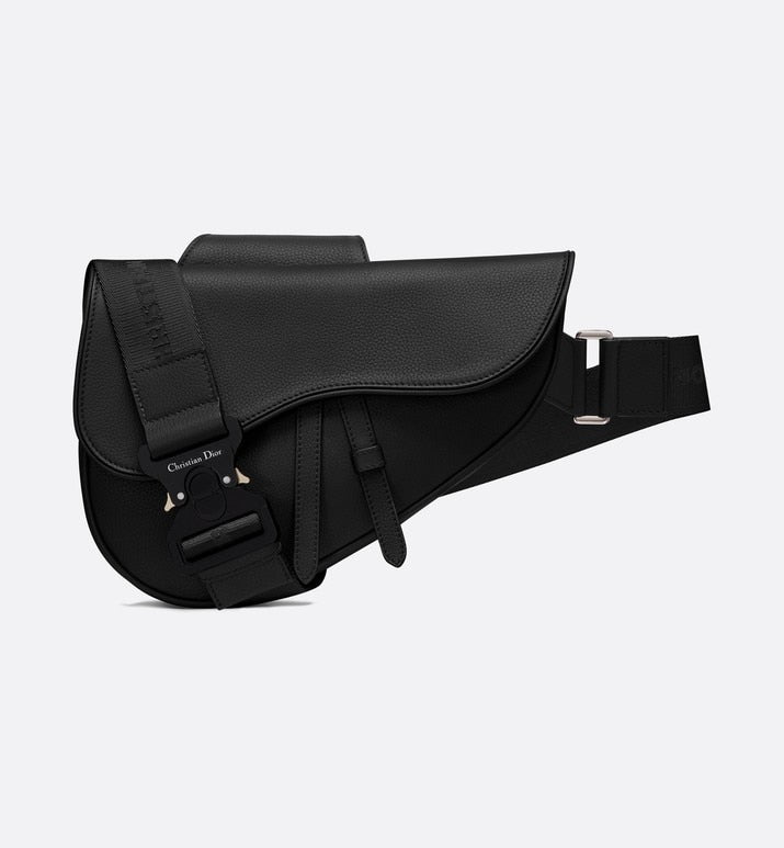 Saddle Bag • Black Grained Calfskin