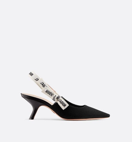J'Adior Pump • Black Technical Fabric