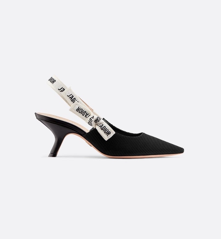 J'Adior Pump • Black Technical Fabric