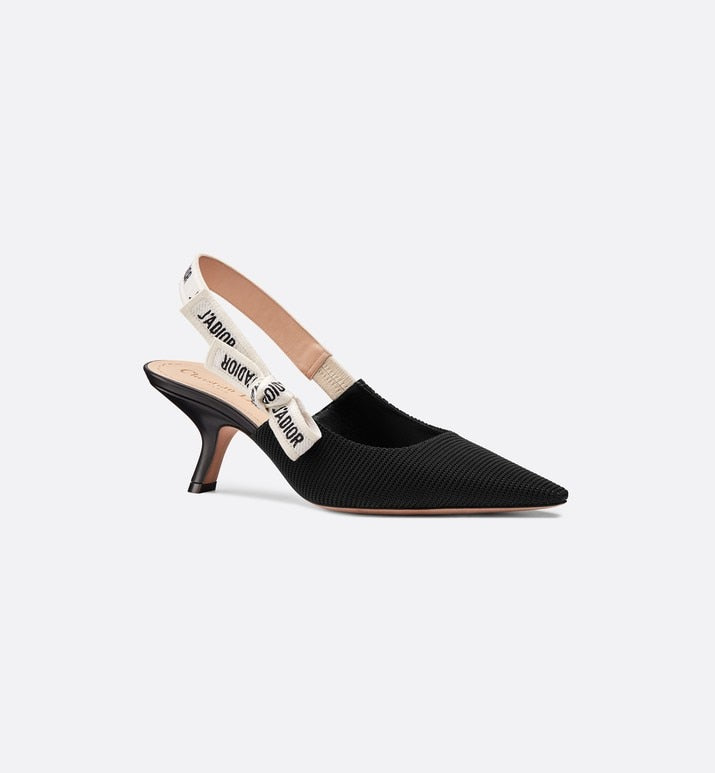 J'Adior Pump • Black Technical Fabric