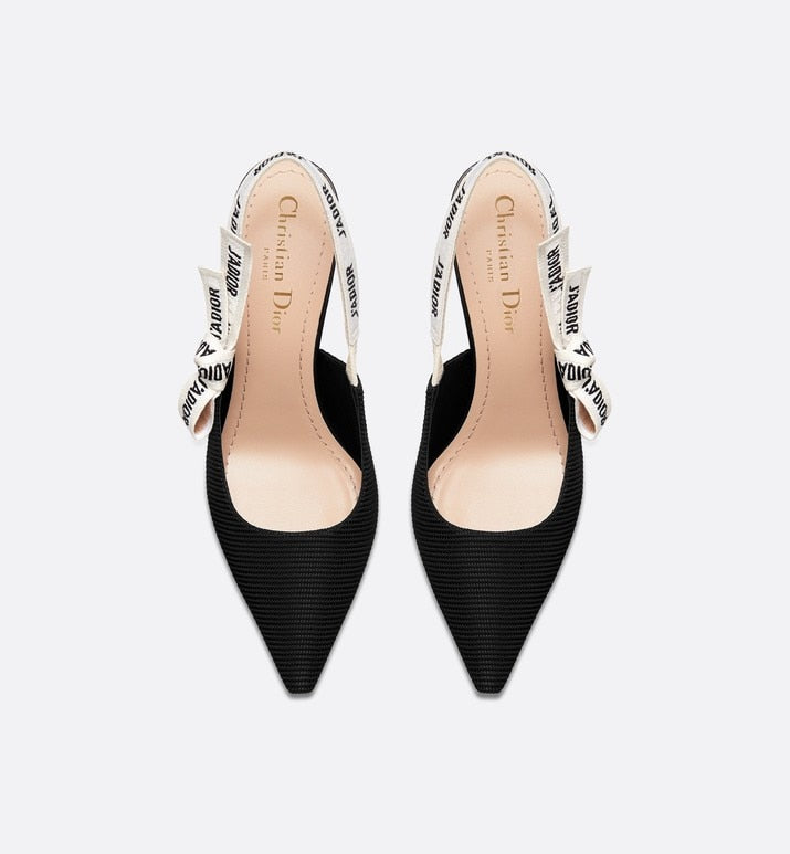 J'Adior Pump • Black Technical Fabric