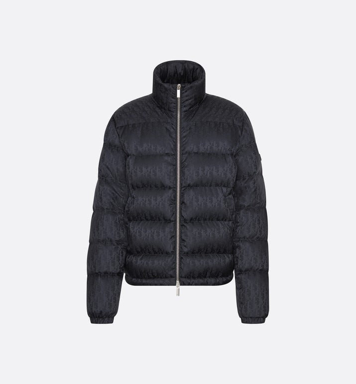 Dior Oblique Down Jacket • Black Jacquard