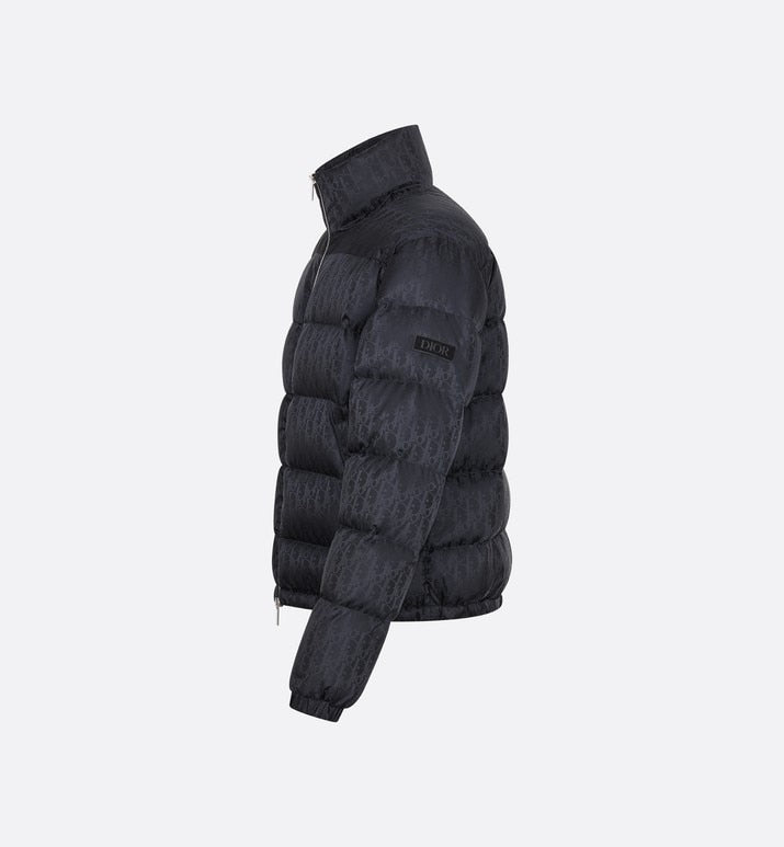 Dior Oblique Down Jacket • Black Jacquard