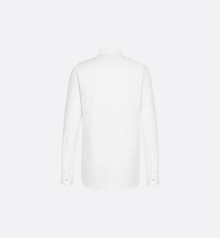 Dior Oblique Shirt • White Cotton Jacquard