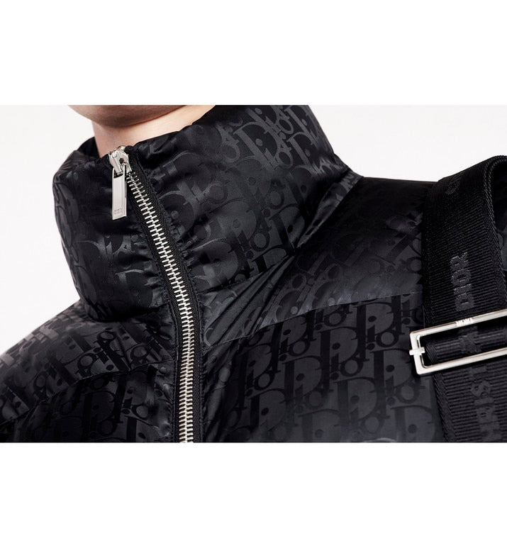Dior Oblique Down Jacket • Black Jacquard