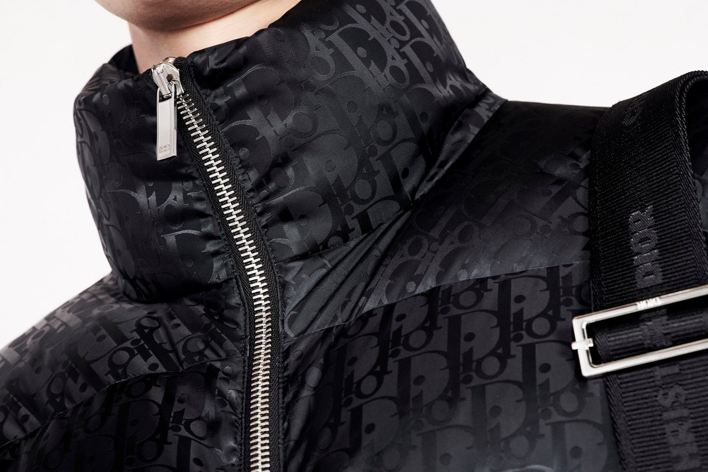 Dior Oblique Down Jacket • Black Jacquard