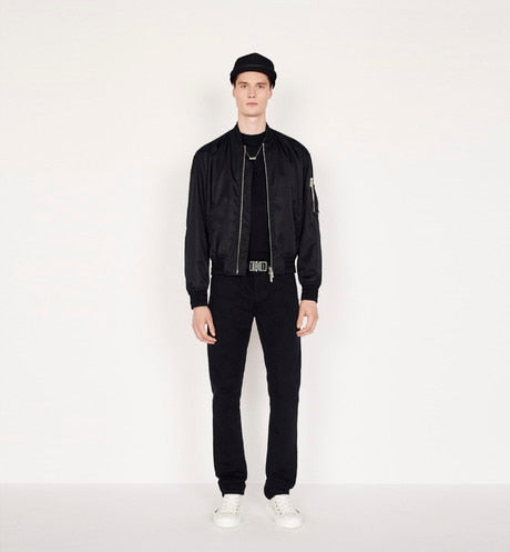 B23 High-Top Sneaker • White Dior Oblique Canvas