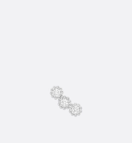 Mimirose Earring • 18K White Gold and Diamonds