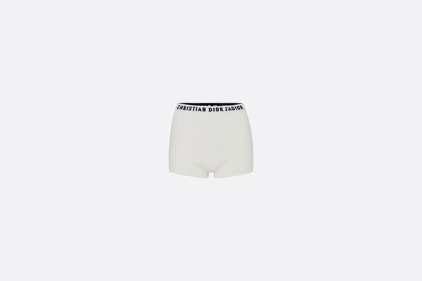 Briefs • White Viscose with 'Christian Dior J'Adior' Signature