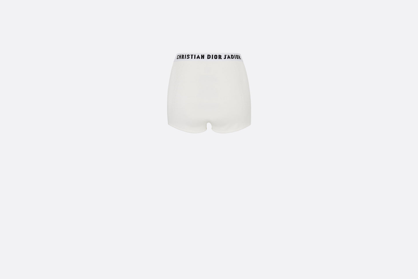 Briefs • White Viscose with 'Christian Dior J'Adior' Signature