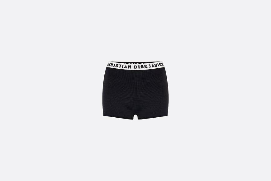 Briefs • Black Viscose with 'Christian Dior J'Adior' Signature