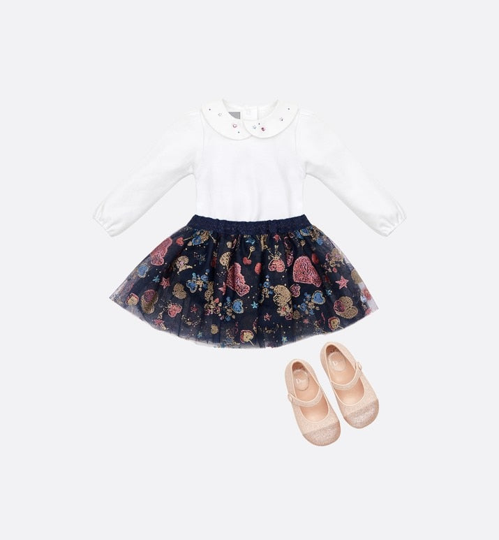 Ballerina Flat • Powder Pink Microcannage Lambskin