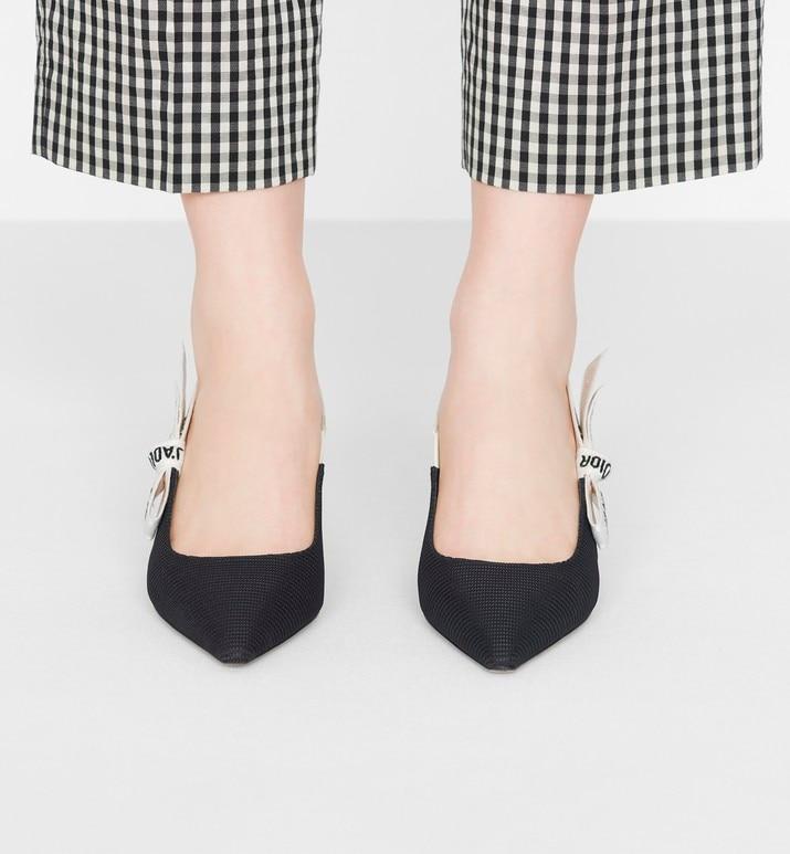 J'Adior Pump • Black Technical Fabric