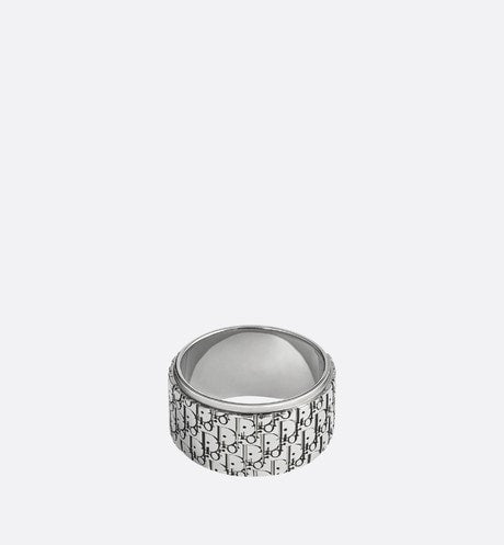 Dior Oblique Ring • Silver