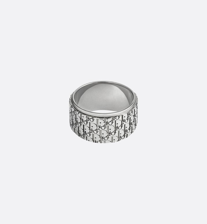 Dior Oblique Ring • Silver