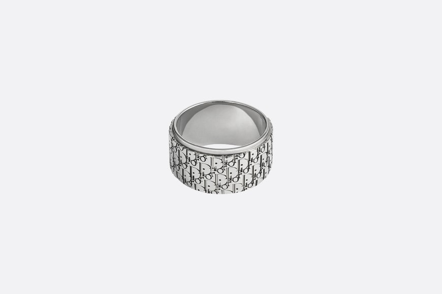 Dior Oblique Ring • Silver