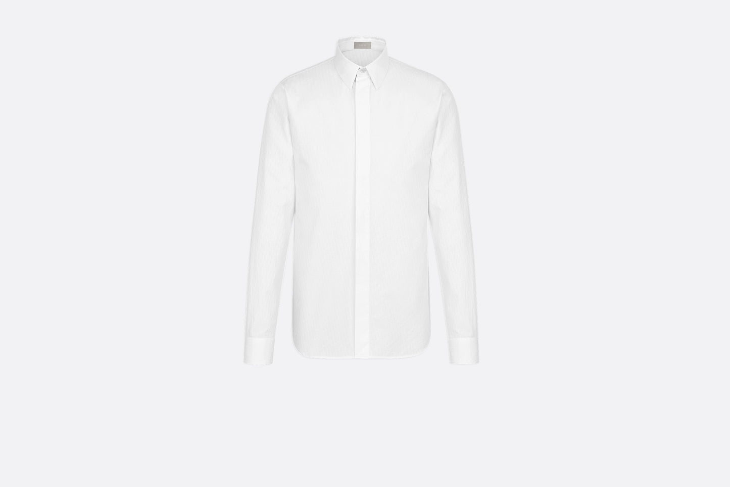 Dior Oblique Shirt • White Cotton Jacquard