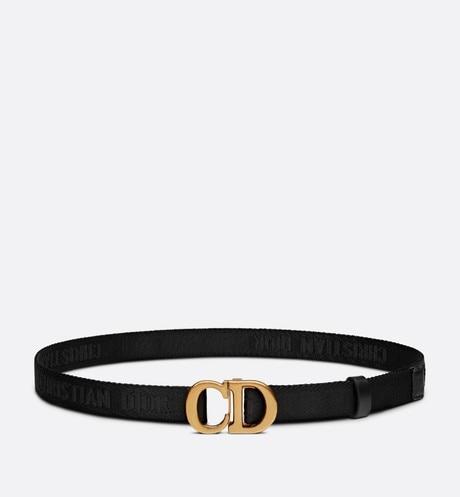 Saddle Belt • Black Technical Fabric