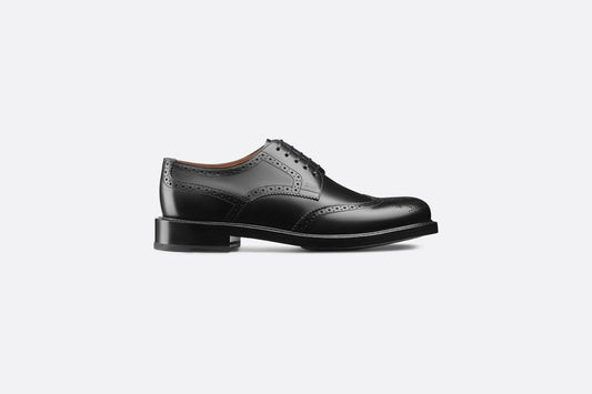 Dior Evidence Derby Brogue • Black Polished Calfskin