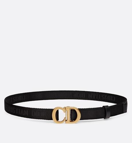 Saddle Belt • Black Jacquard, 20 MM