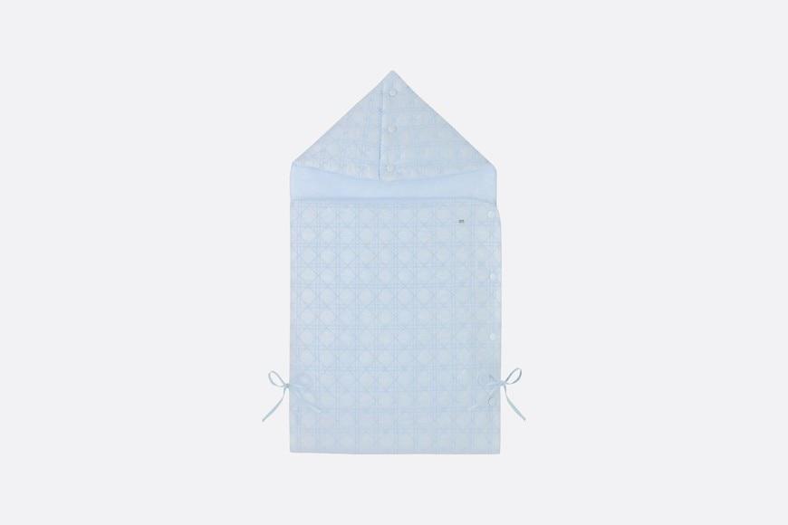 Cannage Bunting Bag • Sky Blue Cotton Poplin