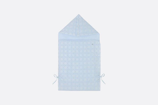 Cannage Bunting Bag • Sky Blue Cotton Poplin
