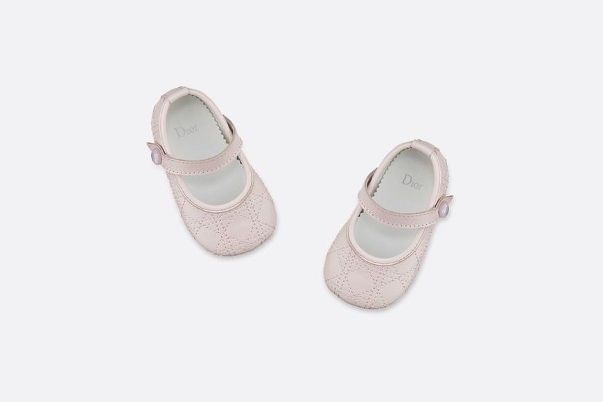 Slipper • Pale Pink Cannage Lambskin
