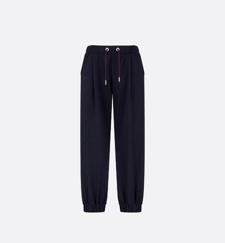 Jogging Pants • Navy Blue Wool Cloth