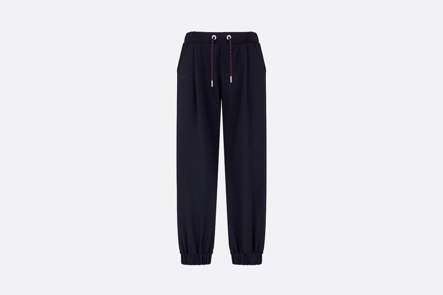 Jogging Pants • Navy Blue Wool Cloth