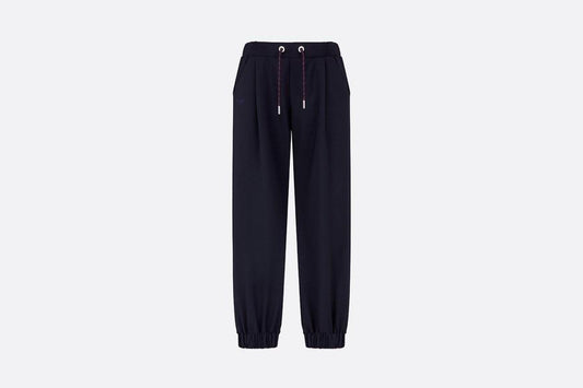 Jogging Pants • Navy Blue Wool Cloth