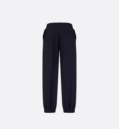 Jogging Pants • Navy Blue Wool Cloth