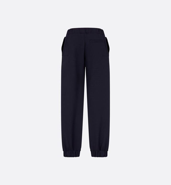 Jogging Pants • Navy Blue Wool Cloth