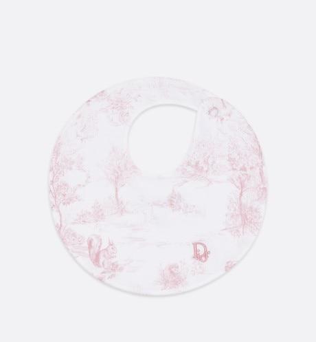 Newborn Gift Set • Powder Pink Cotton Satin with Toile de Jouy Print
