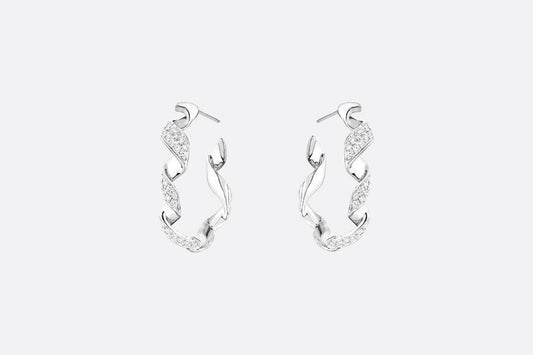 Couture Dior Earrings • White Gold and Diamonds